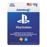 Tarjeta Psn $75 Usd Para Cuenta Usa Ps4 - Ps5