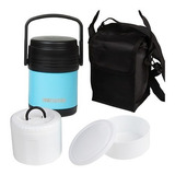 Lunchera Vianda Térmica Waterdog Bolso Acero Inox. 1200cc