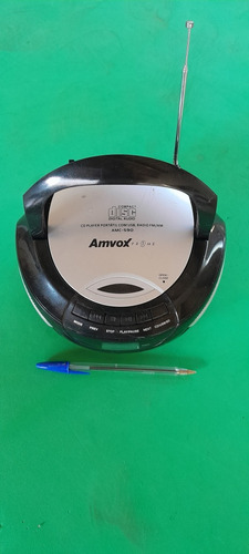 Rádio Amvox Amc-590 Funcionando Apenas O Fm Conservado 