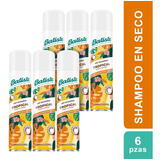  Shampoo En Seco Batiste Aerosol Aroma Tropical Kit 6 Pz