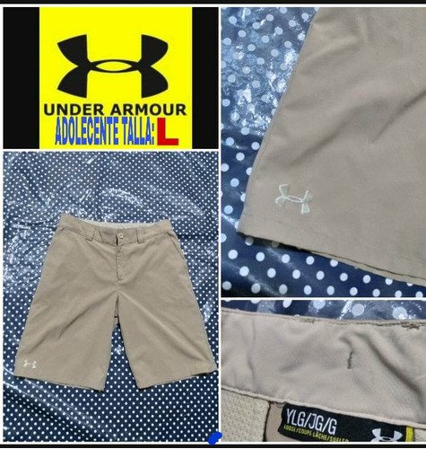 Short Ay3b Under Armour Adolecente- L No Tommy Calvin Lacost