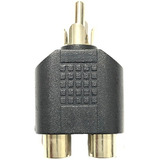 Adaptador Audio Rca Y Splitter Macho Hembra Jack Plug