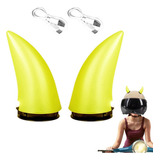 Cascos Cuernos, Bonitos Diablo Pequeños Para Cascos K1