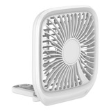 Ventilador Eléctrico Del Asiento Trasero 12v [blanco]