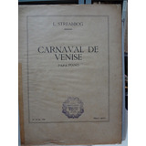 Partitura Piano Carnaval De Venise L. Streabbog