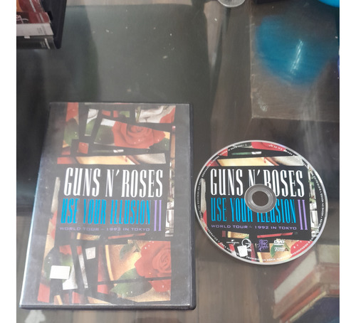 Dvd Guns And Roses Use Your Ilusión Il En Formato Dvd.