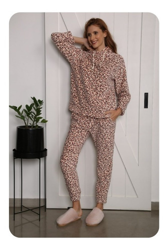 Pijama Mujer Peluche Super Suave Y Calentito