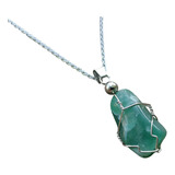 Collar-cadenita-piedra-verde-aventurina