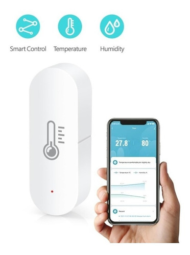 Sensor De Temperatura Y Humedad Domotica Aplicacion Alexa