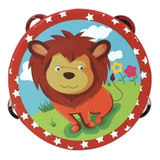 Pandero Musical Infantil Léon 6 Pulgadas 8 Chapas