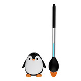 Escobilla Dispensada Para Inodoro Con Forma De Pingüino, Bas