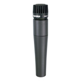 Micrófono Dinámico Shure Sm57 Para Instrumentos Y Voces Color Negro