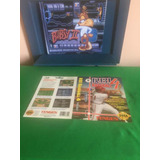 Sega Genesis Rbi Baseball 4 Encarte Original