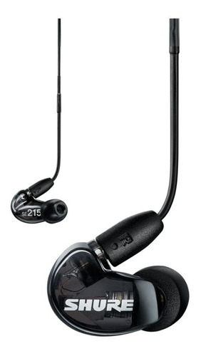 Audífonos In-ear Shure Se215-k Con Aislamiento De Sonido