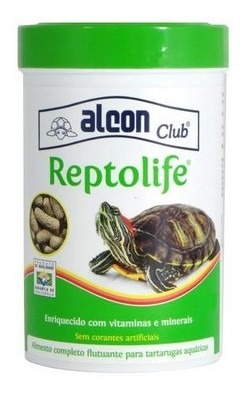Alimento Para Cágado Tigre D'água Alcon Club Reptolife 270g