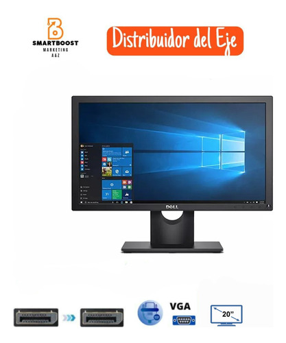 Monitor Dell E2016h Lcd Tft 19.5  Negro 100v/240v