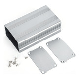 Calentador De Producto Electrónico Gris Aluminum Project 38x