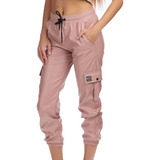 Pantalón Jogger Rosa De Vinipiel Casual Juvenil Boy London