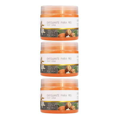 3 Gel Exfoliante Pies Masaje Suaviza Elimina Callos. Mc Life Fragancia Karité | MercadoLibre