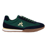 Zapatilla Hombre Lecoq Veloce Gum Moda Original Verde