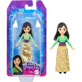 Muñeca Disney Mini Princesa Mulan Hlw69 Mattel