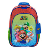 Mochila Escolar Grande Original Chenson Primaria Mario Bros Luigi Jumpers Backpack Niños Primaria Secundaria Pelicula Super Mario Bros Nintendo Gamers