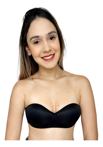 Sutiã Soutien Tomara Caia Silicone Atrás Lingerie Feminina