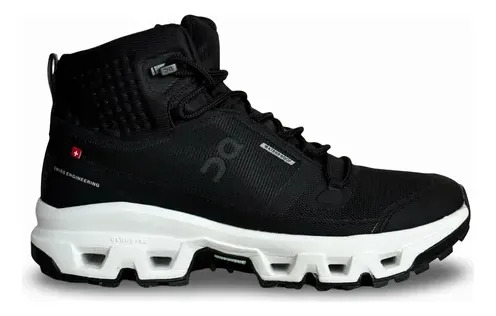 Tenis On Cloudrock Mid Wp Sin Género Zapatos De Alta Parte Transpirable Ligero Cómodo | Meses sin interés