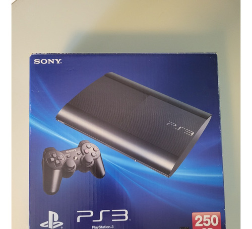 Sony Playstation 3 Super Slim 250gb (caixa Original, Pouquíssimo Uso)