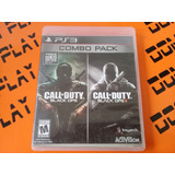 Call Of Duty: Black Ops 1 Y 2 Combo Pack Ps3 Físico Envíos