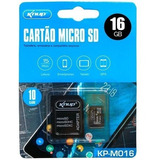 Micro Sd Cartão De Memória Knup 16gb P/ Mp3/mp4