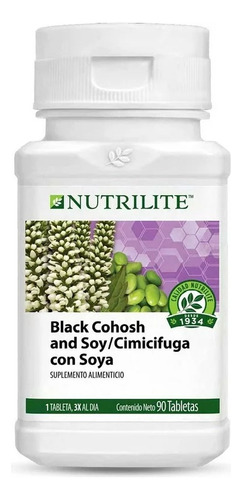 Vitaminas Menopausia Nutrilite Black Cohosh 90 Tabletas