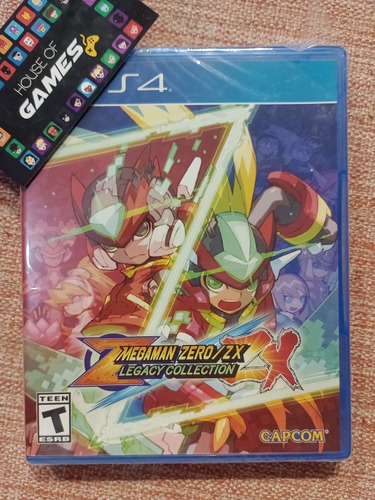 Megaman Zero / Zx Legacy Collection Ps4 Mídia Física Lacrado