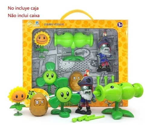 Auténtico Zombie Set Plantas Vs Zombies Sin Caja