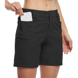 Mujer Pantalones Verano Outdoor Active Senderismo Golf Con P