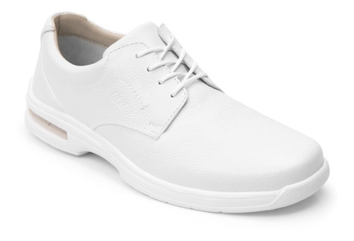 Zapato Clínico Flexi Para Hombre Estilo 402801 Blanco