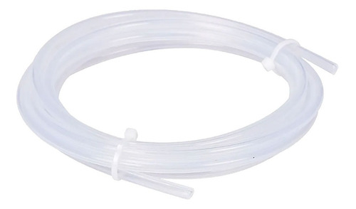 Tubo Transparente Ptfe Teflon 2x4mm Filamento 1,75mm 3d