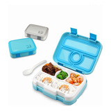 Lonchera Para Niños Bento Box 5 Divisiones Hermético Gabriel