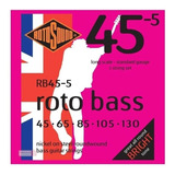 Encordado Rotosound Para Bajo Rotobass Rb45-5   .045-130