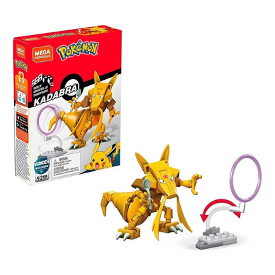 Pokemon Coleccionable Mega Construx Kadabra 92 Pïezas | Envío gratis