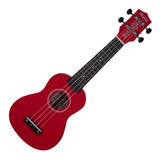 Ukulele Soprano Memphis Tagima 21  Havaí Honu Acustico Cores Cor Vermelho