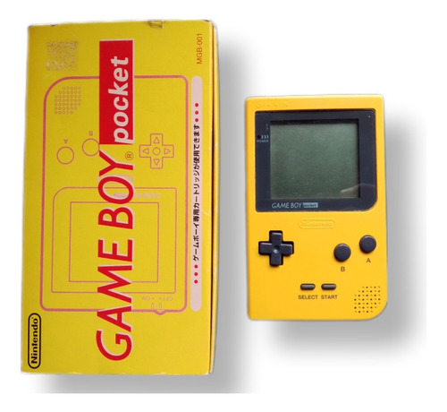 Consola Game Boy Pocket (tapa Original) Japonés En Caja