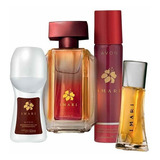 Set X 4  Perfume Imari 50ml+ Desodorante+ Imari 15ml. Avon