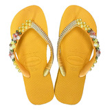 Havaianas Top Personalizada Com Lindas Perolas - As Legítima