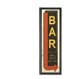 Cuadro Cartel Vintage Bar