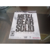 Metal Gear Solid Legacy Collection 1987-2002 Play Station 3.