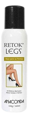 Maquiagem De Perna Retok Legs Cor Escuro Anaconda Cosméticos