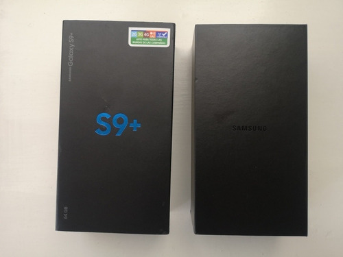 Caja Vacia Samsung S9 Plus Titanium Gray Con Llave Y Manual
