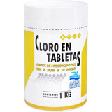 Cloro En Tabletas Para Piscinas 1 Kg Frasco Afj