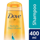  Shampoo Nutrição Óleo Micelar Com 400ml Dove